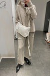 Daniel Andresen loose fitted trousers Cormorant beige